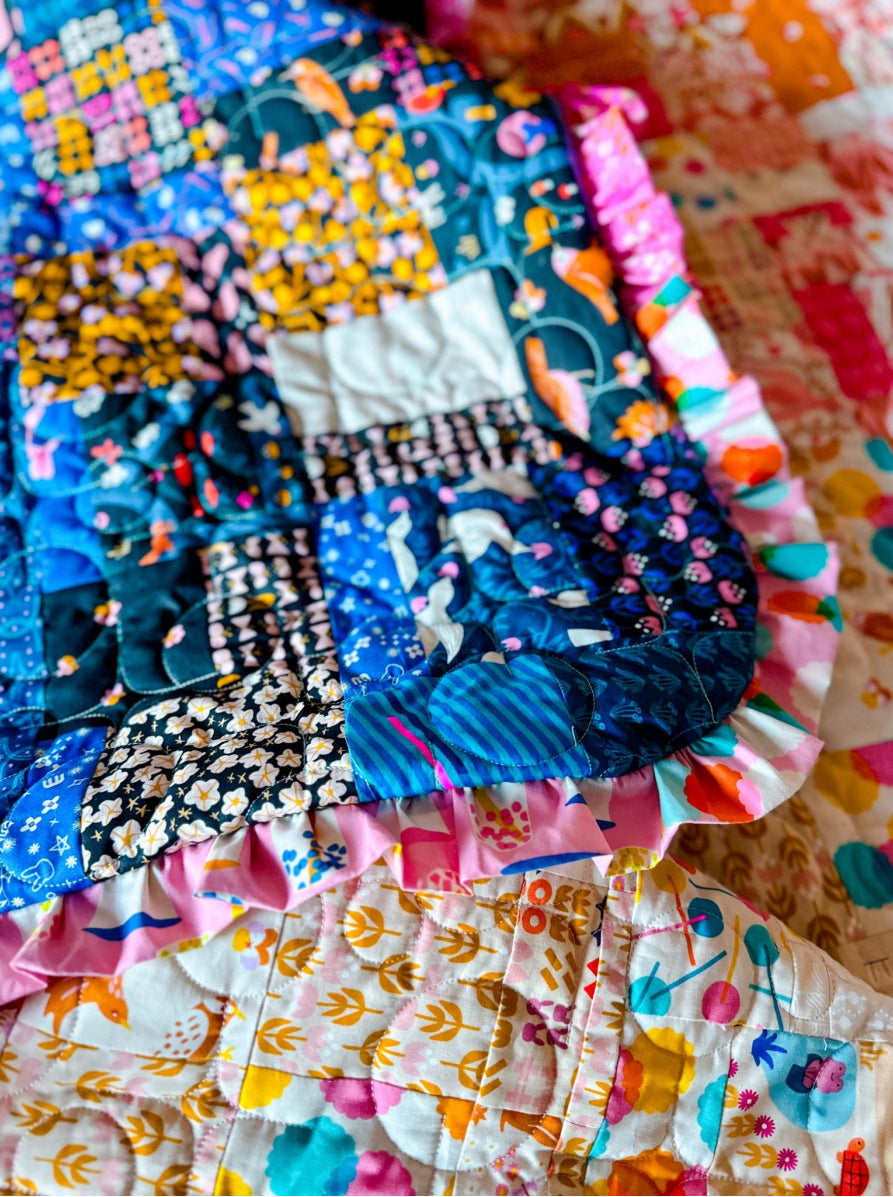 How to Make a Ruffle-Edged Quilt