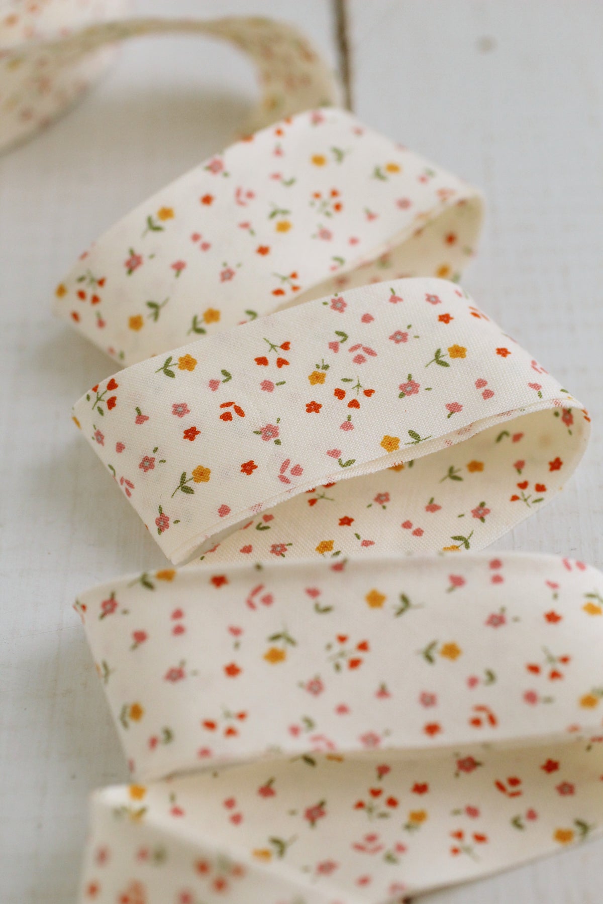 Vintage White Ditsy Floral