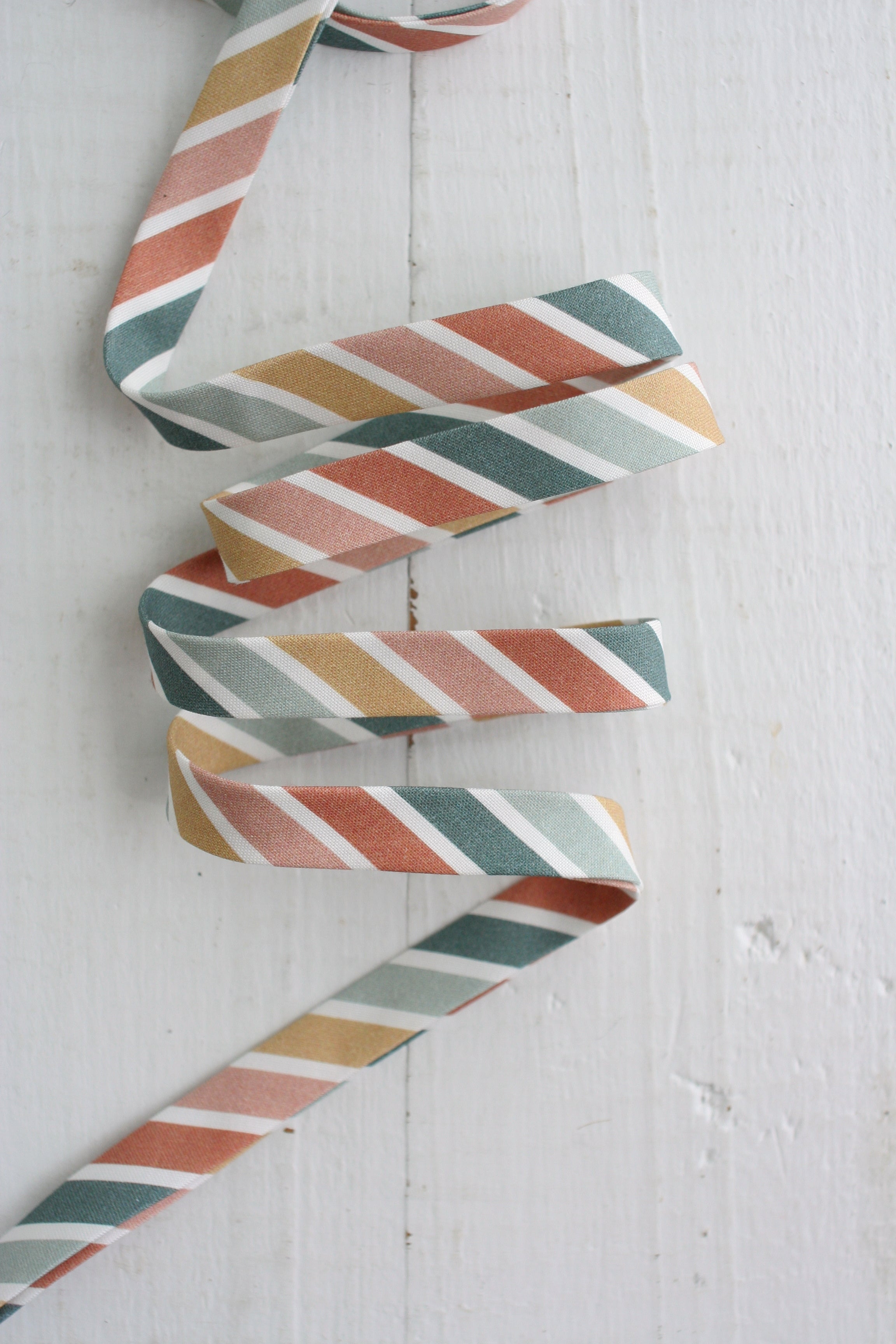 SALE Boho Rainbow Stripe - Bias Tape 6 Yards
