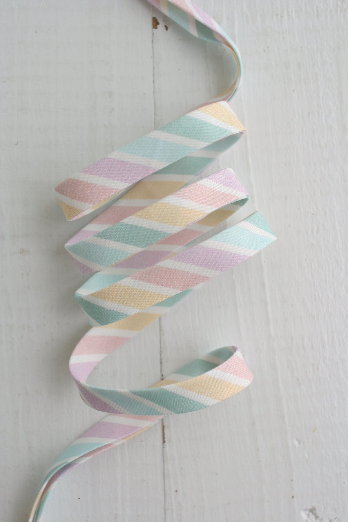 SALE Pastel Rainbow Stripe 6 Yards
