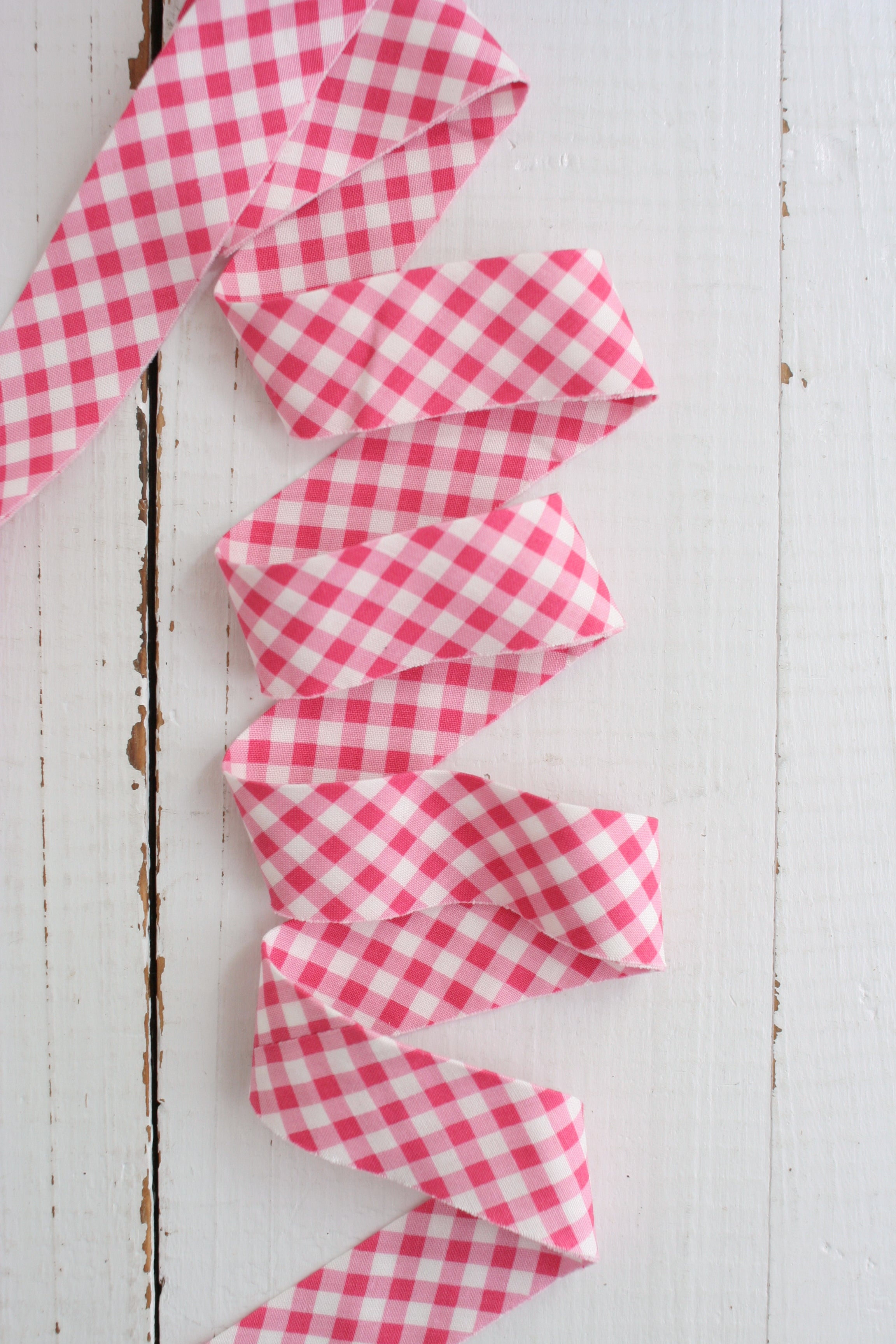 SALE Summer Pink Gingham