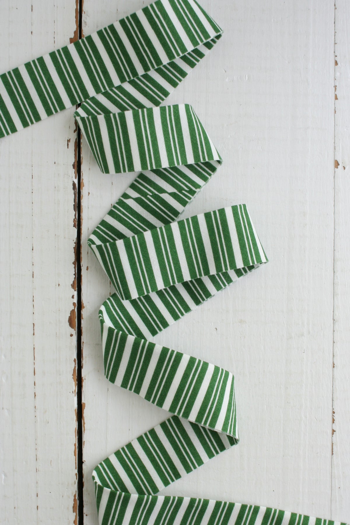 Christmas Stripes in Green