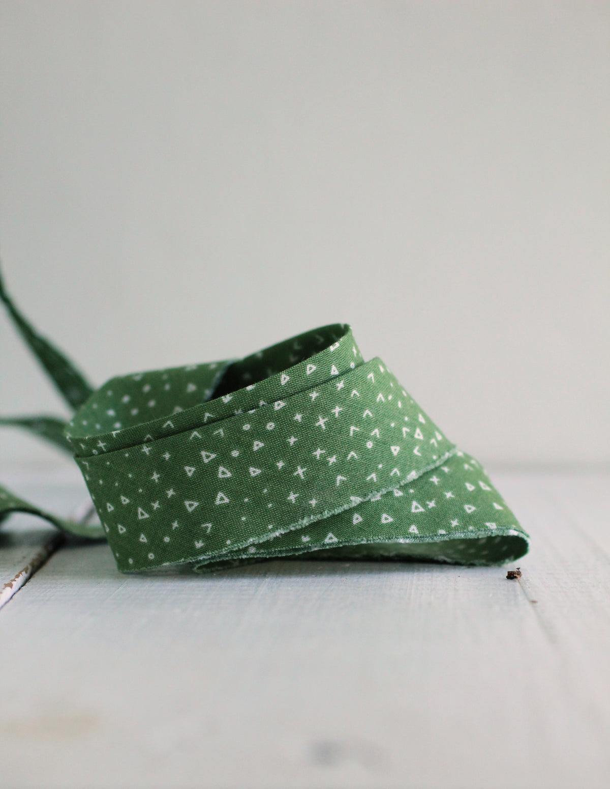 Terrain Green Bias Tape & Bias Quilt Binding