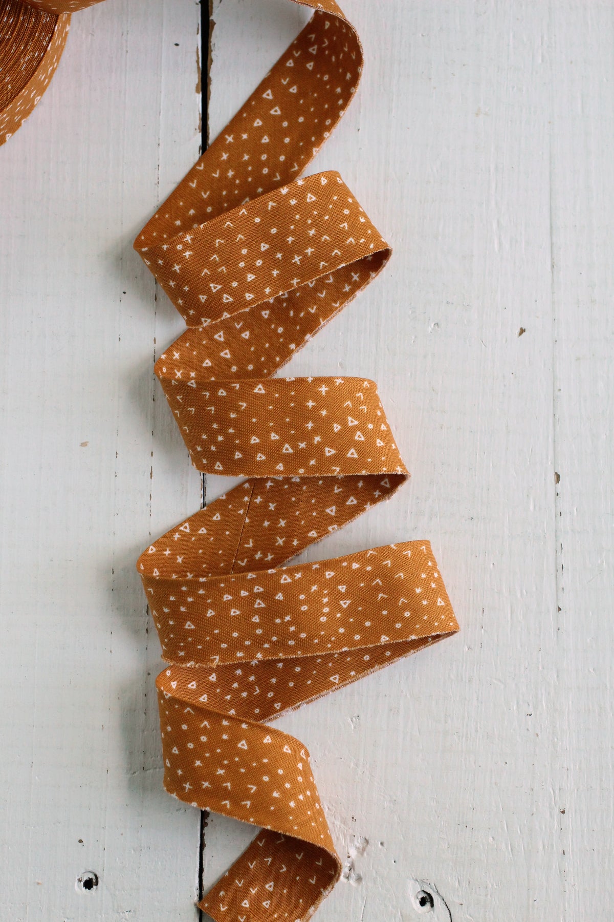 Terrain Orange Bias Tape & Bias Quilt Binding