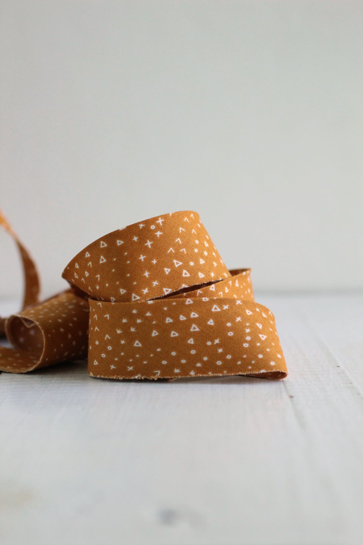 Terrain Orange Bias Tape & Bias Quilt Binding