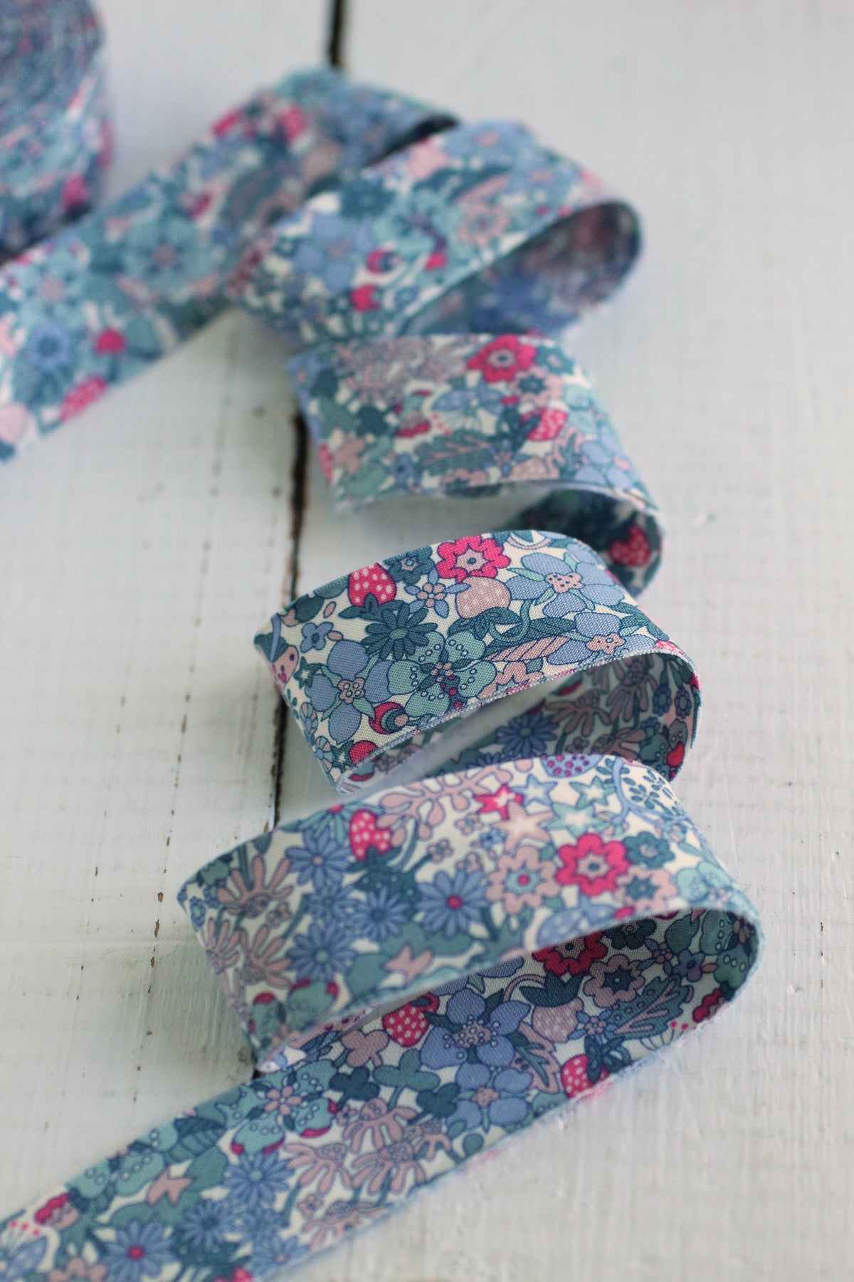 Liberty Forrest A Bias Tape & Quilt Binding, 100% Cotton