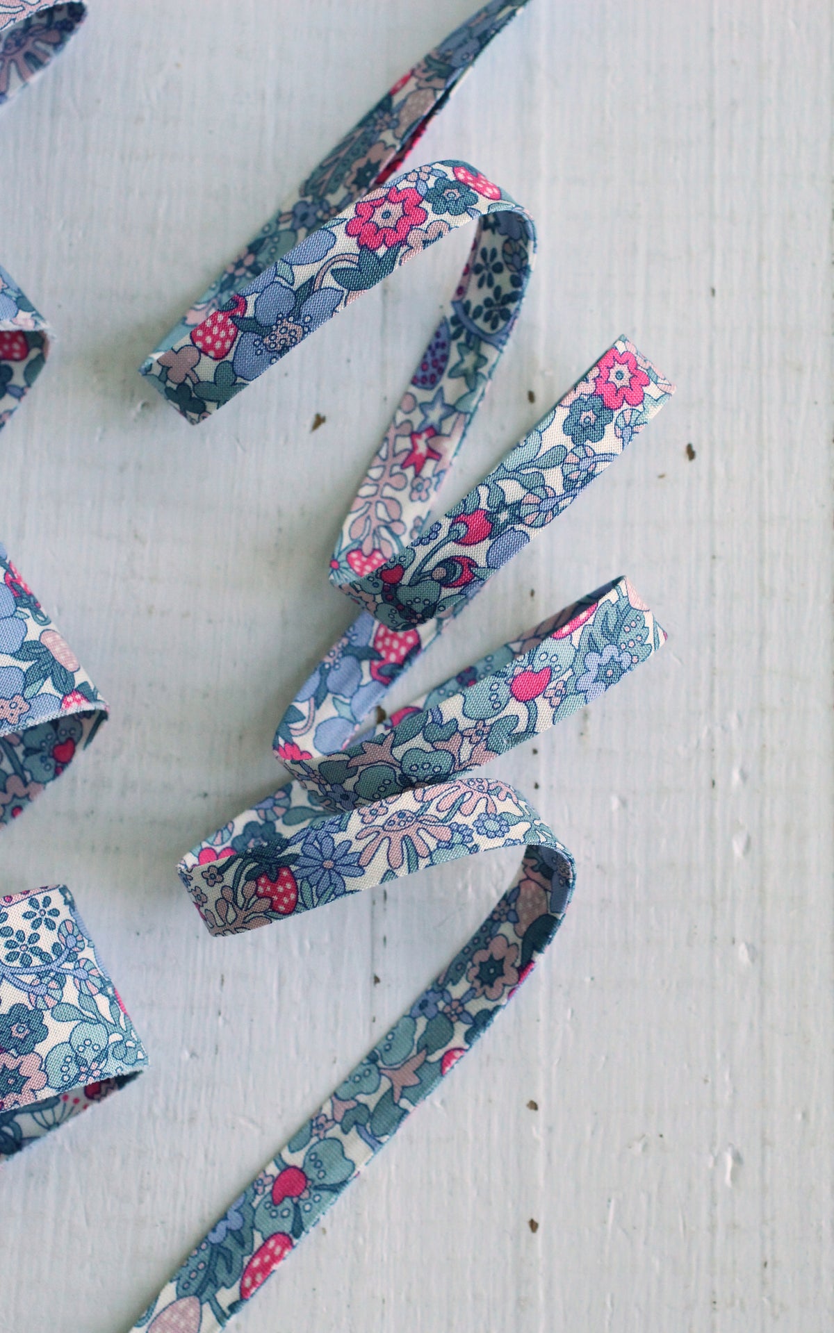 Liberty Forrest A Bias Tape & Quilt Binding, 100% Cotton