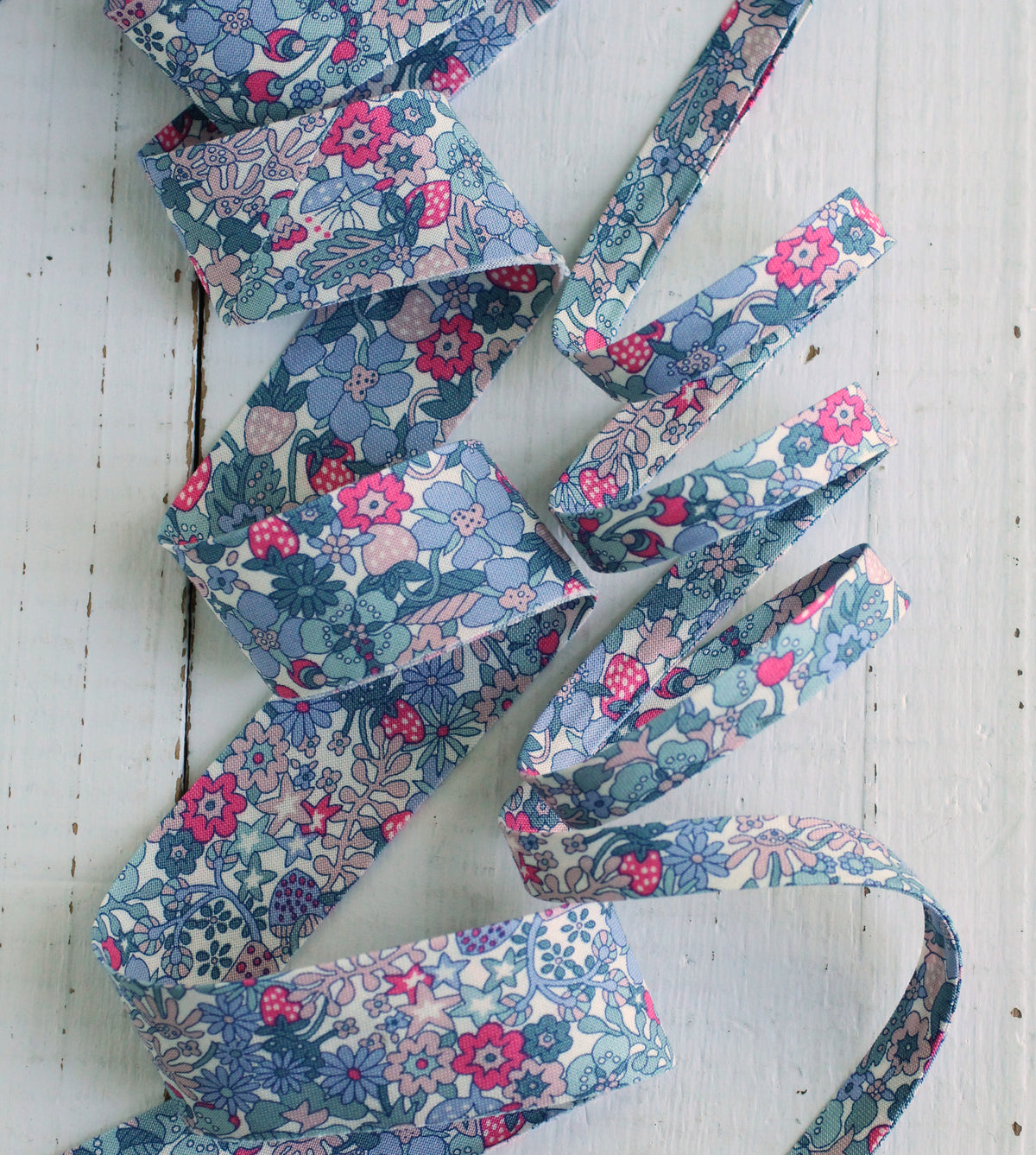 Liberty Forrest A Bias Tape & Quilt Binding, 100% Cotton