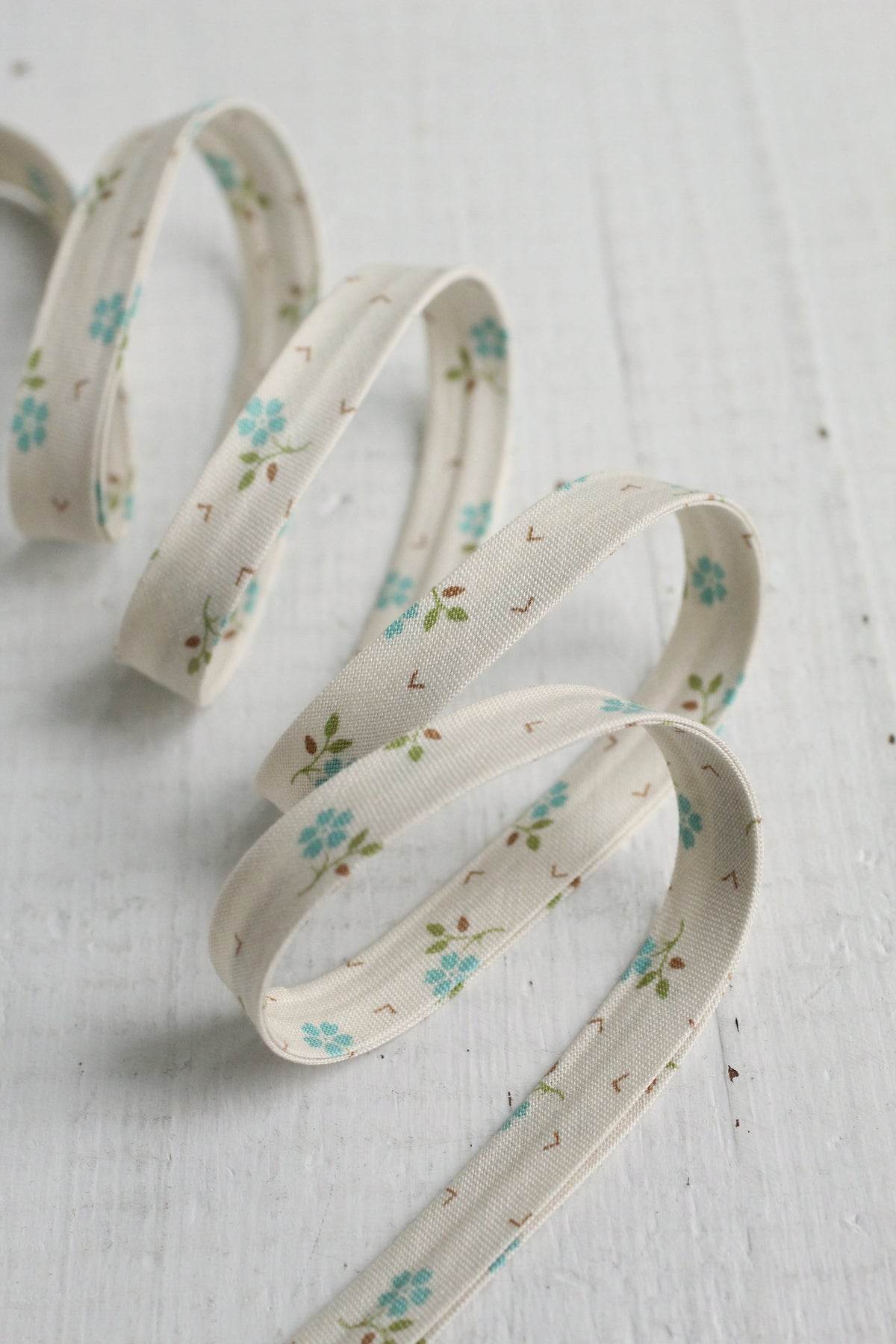 Wedgewood Floral Bias Tape
