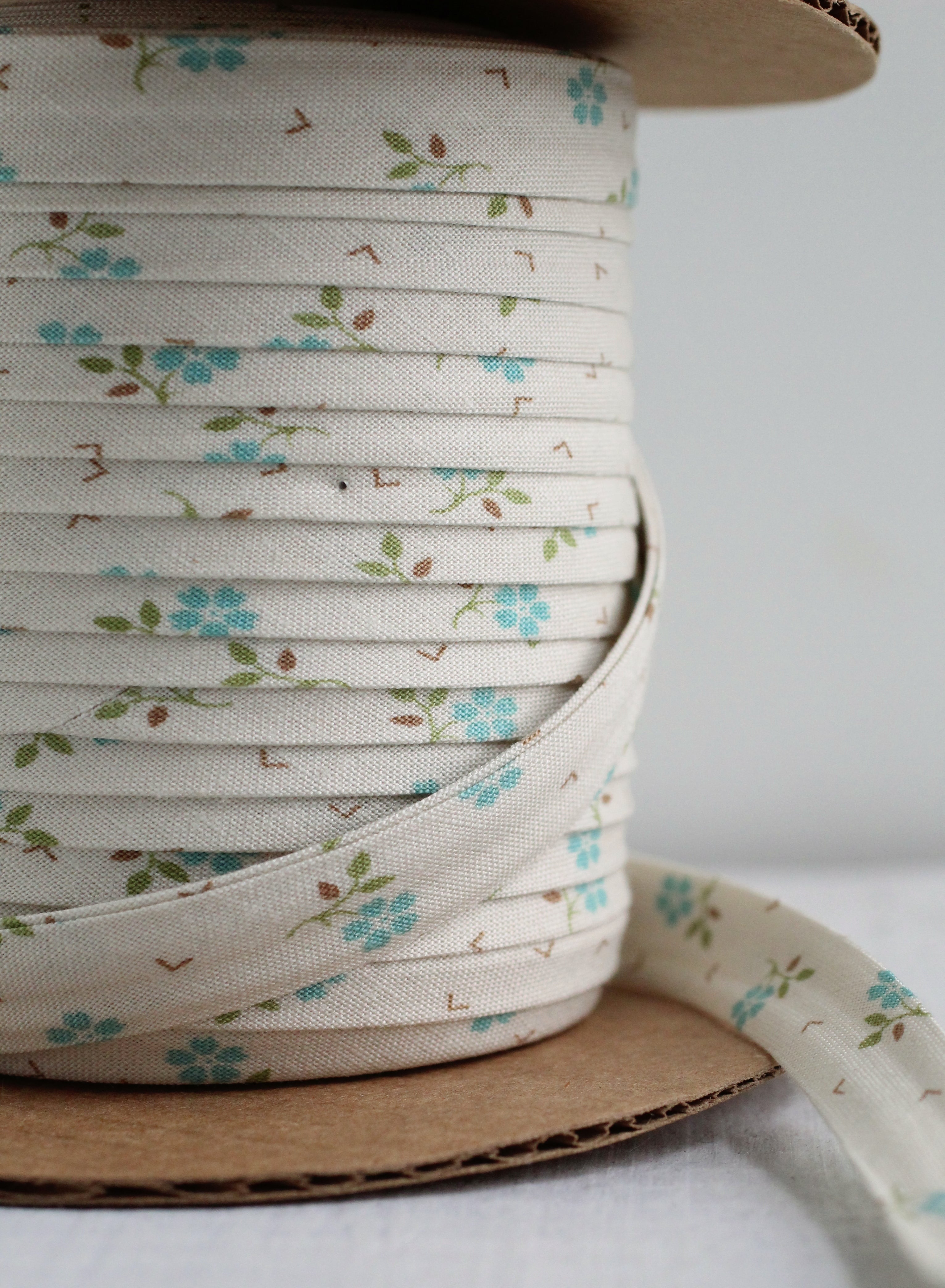 Wedgewood Floral Bias Tape