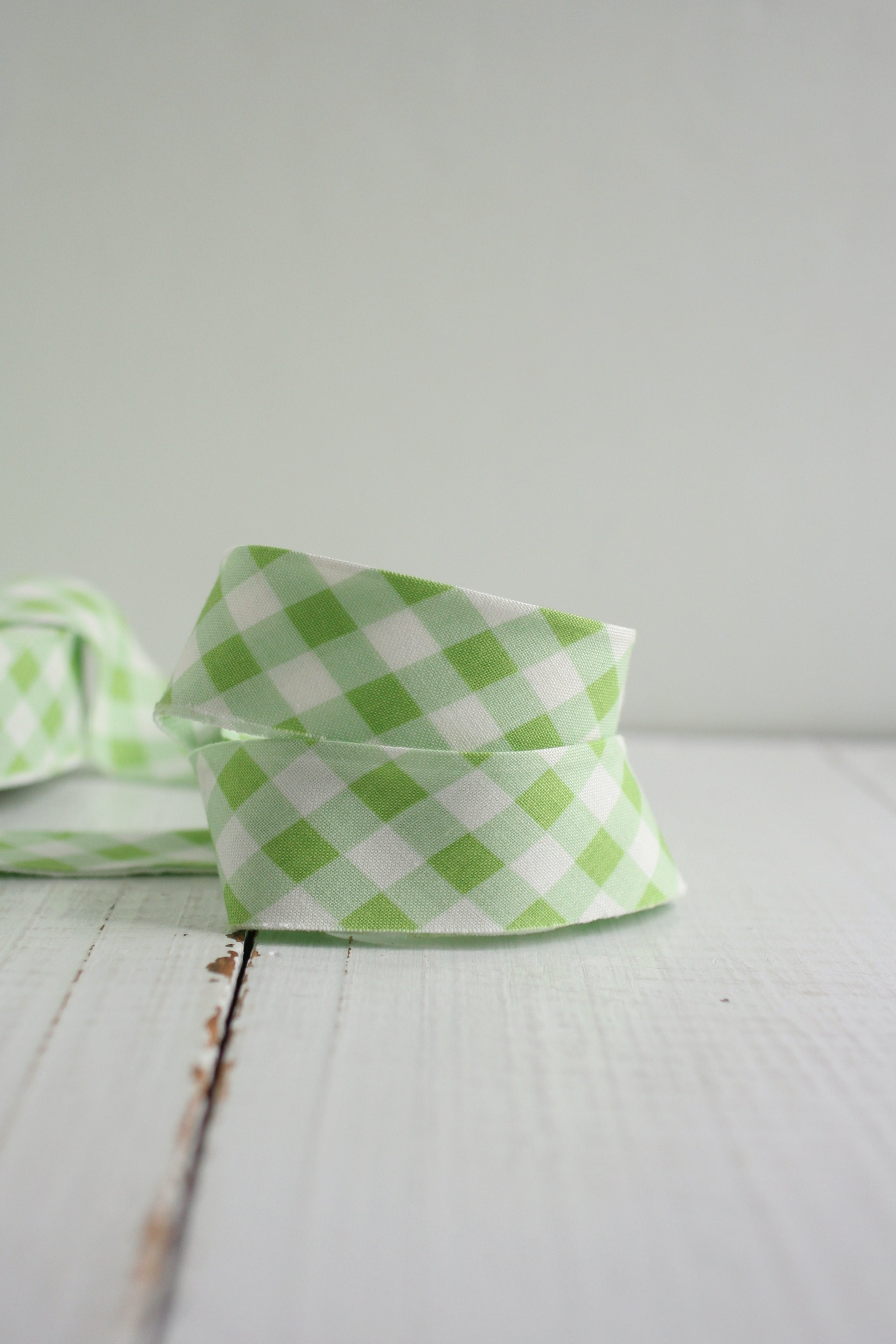 SALE Summer Green Gingham