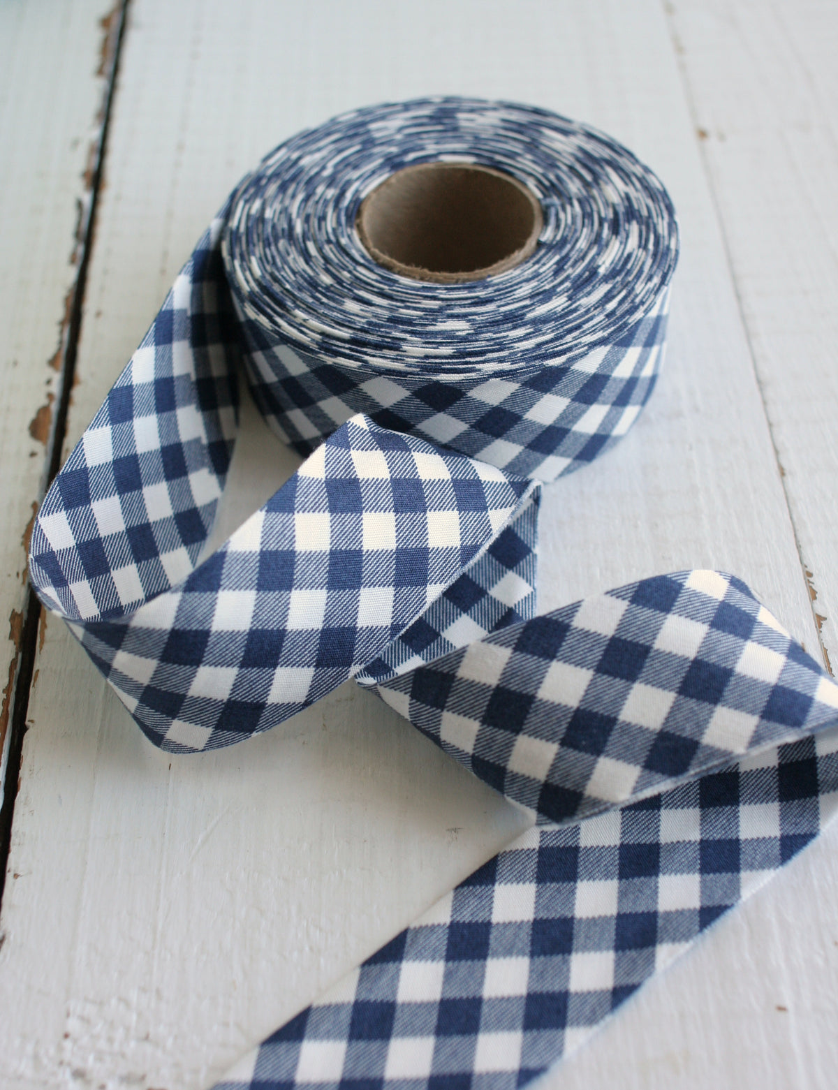 Navy Gingham