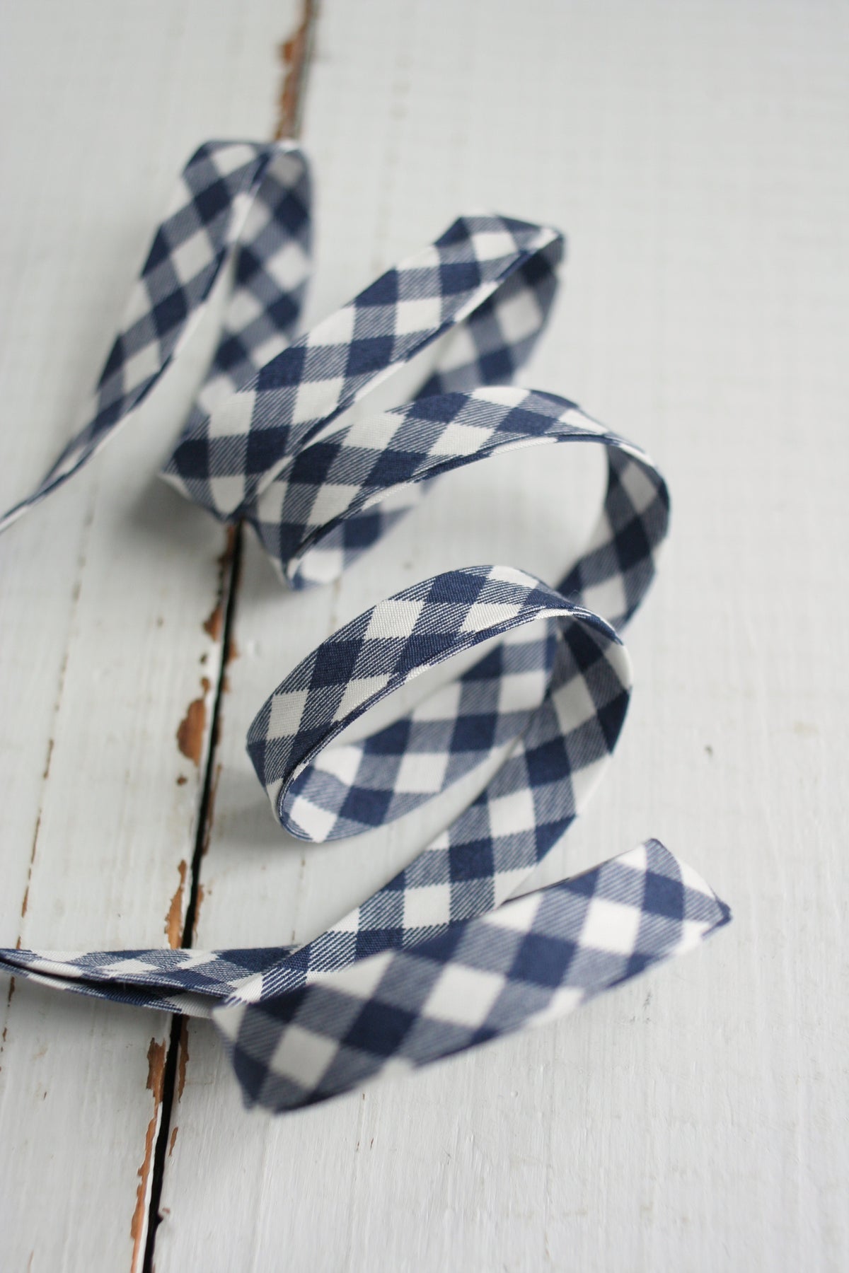 Navy Gingham