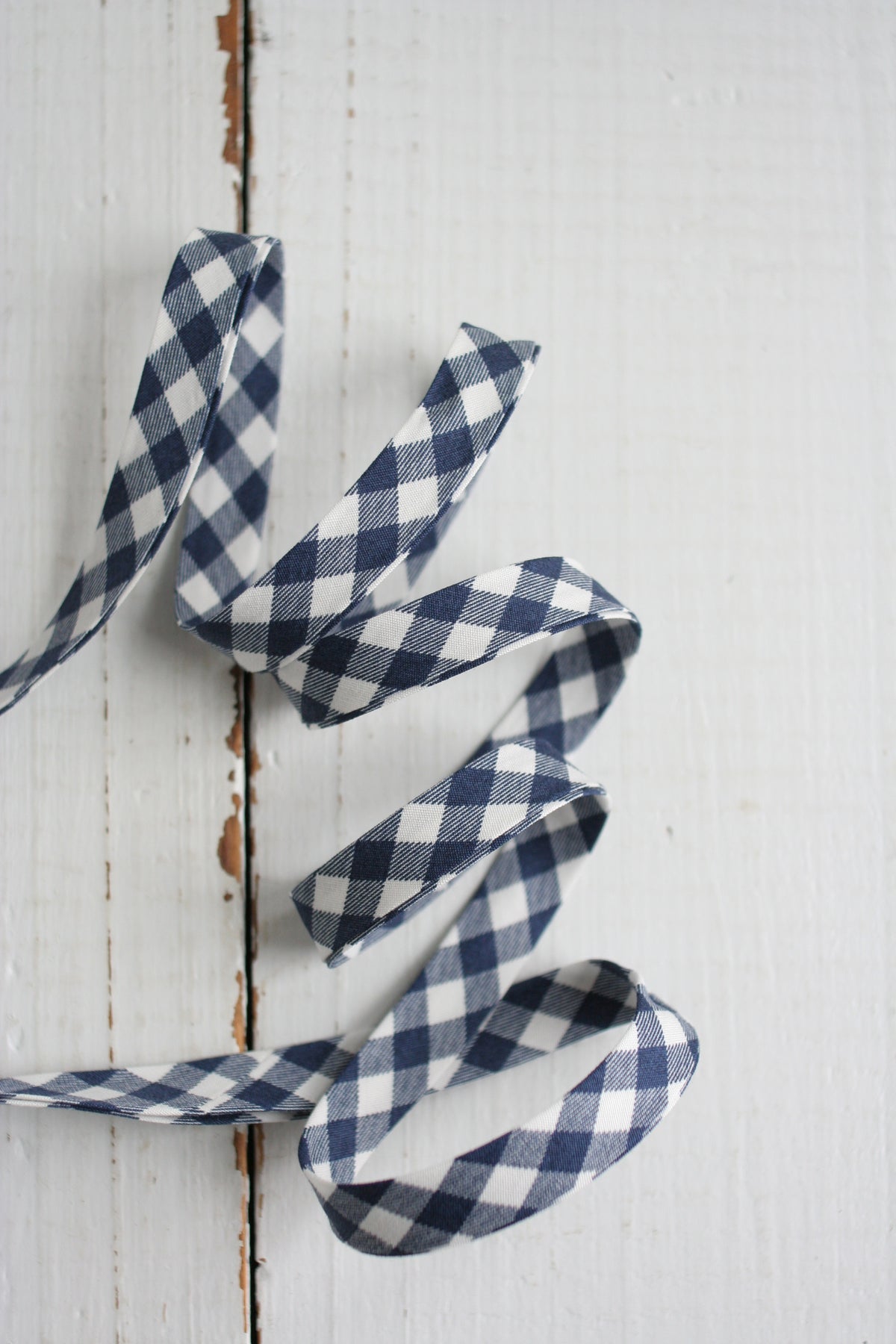 Navy Gingham