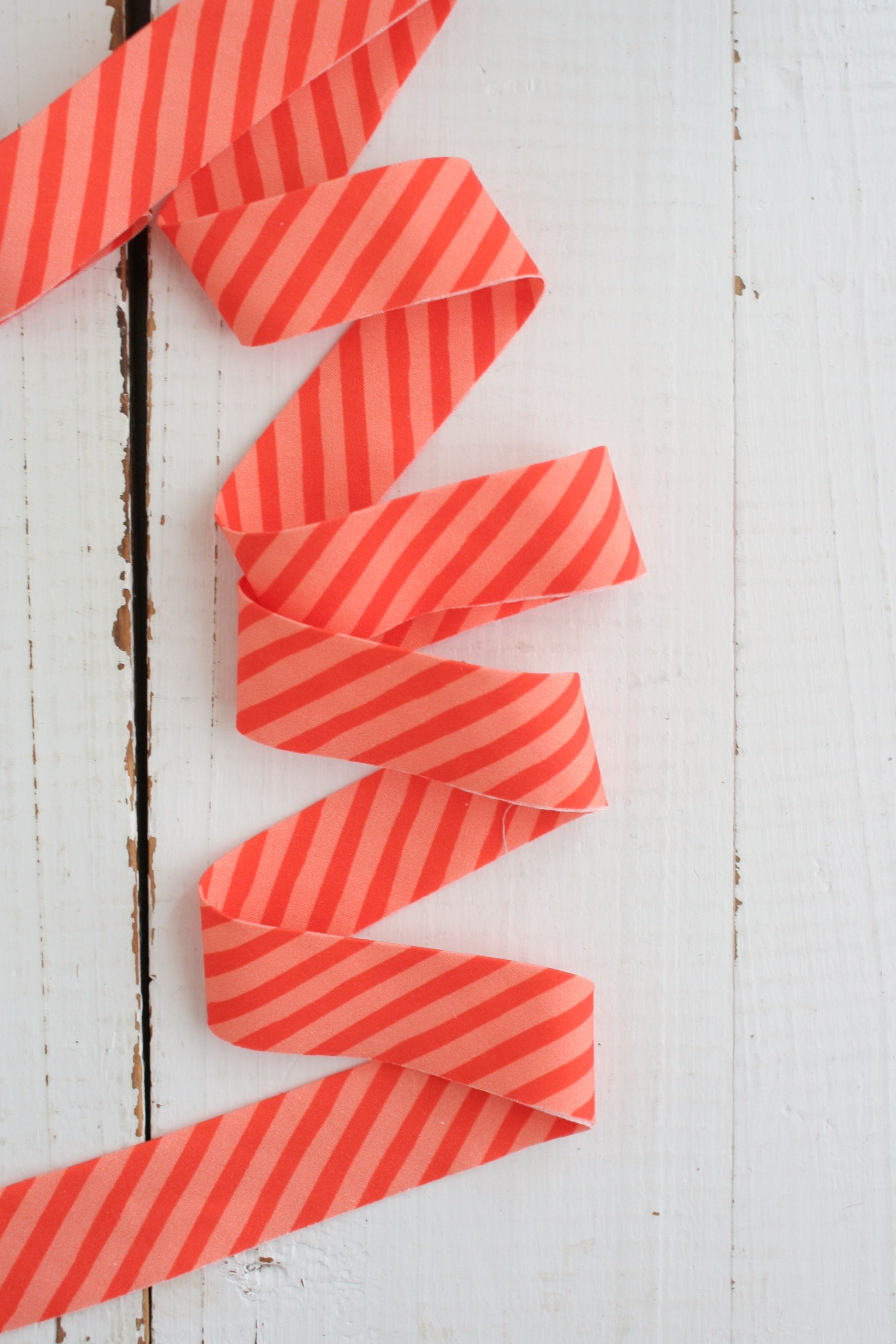 Drawn Stripe Peach - Heather Ross, 8 Yards