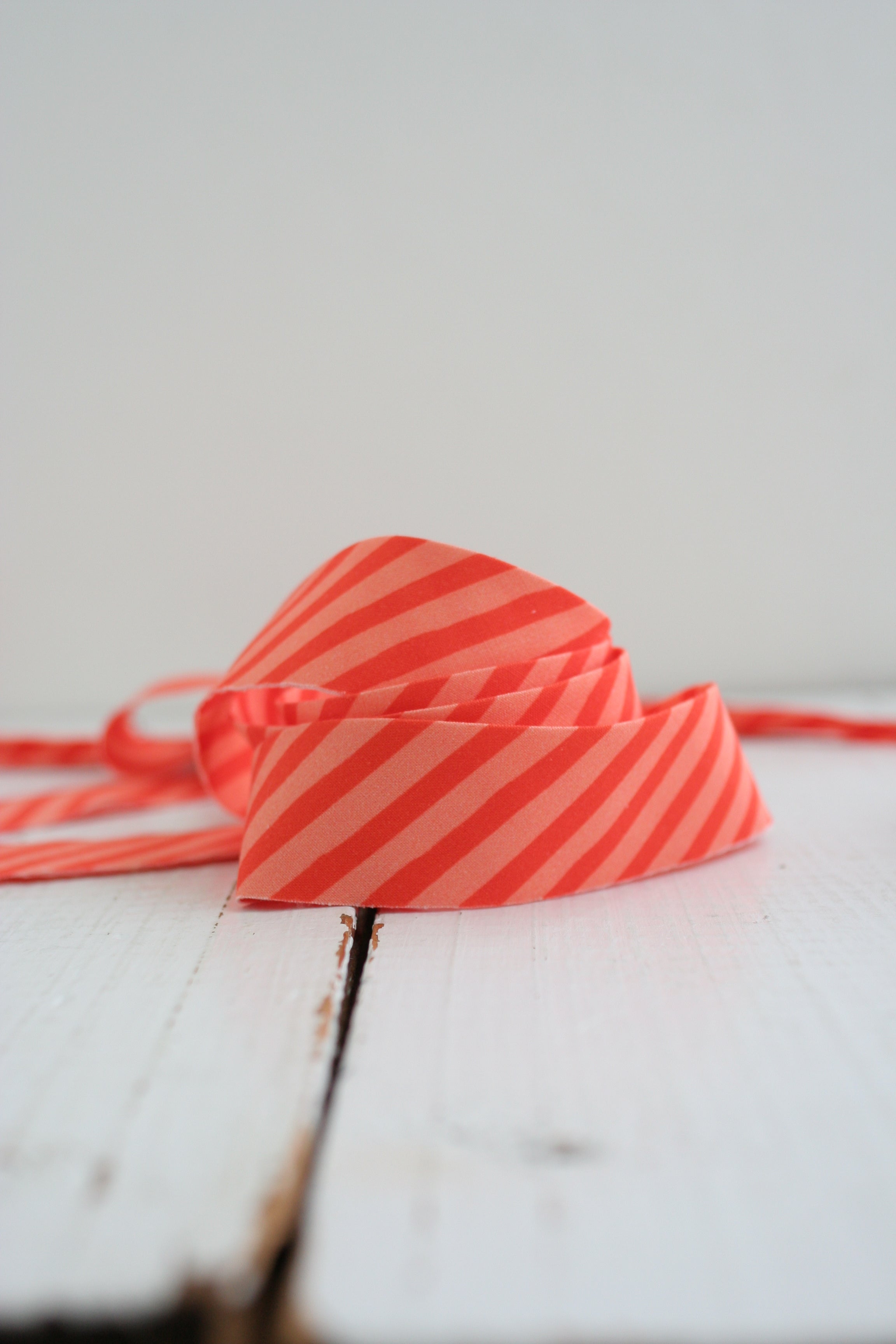 Drawn Stripe Peach - Heather Ross, 8 Yards