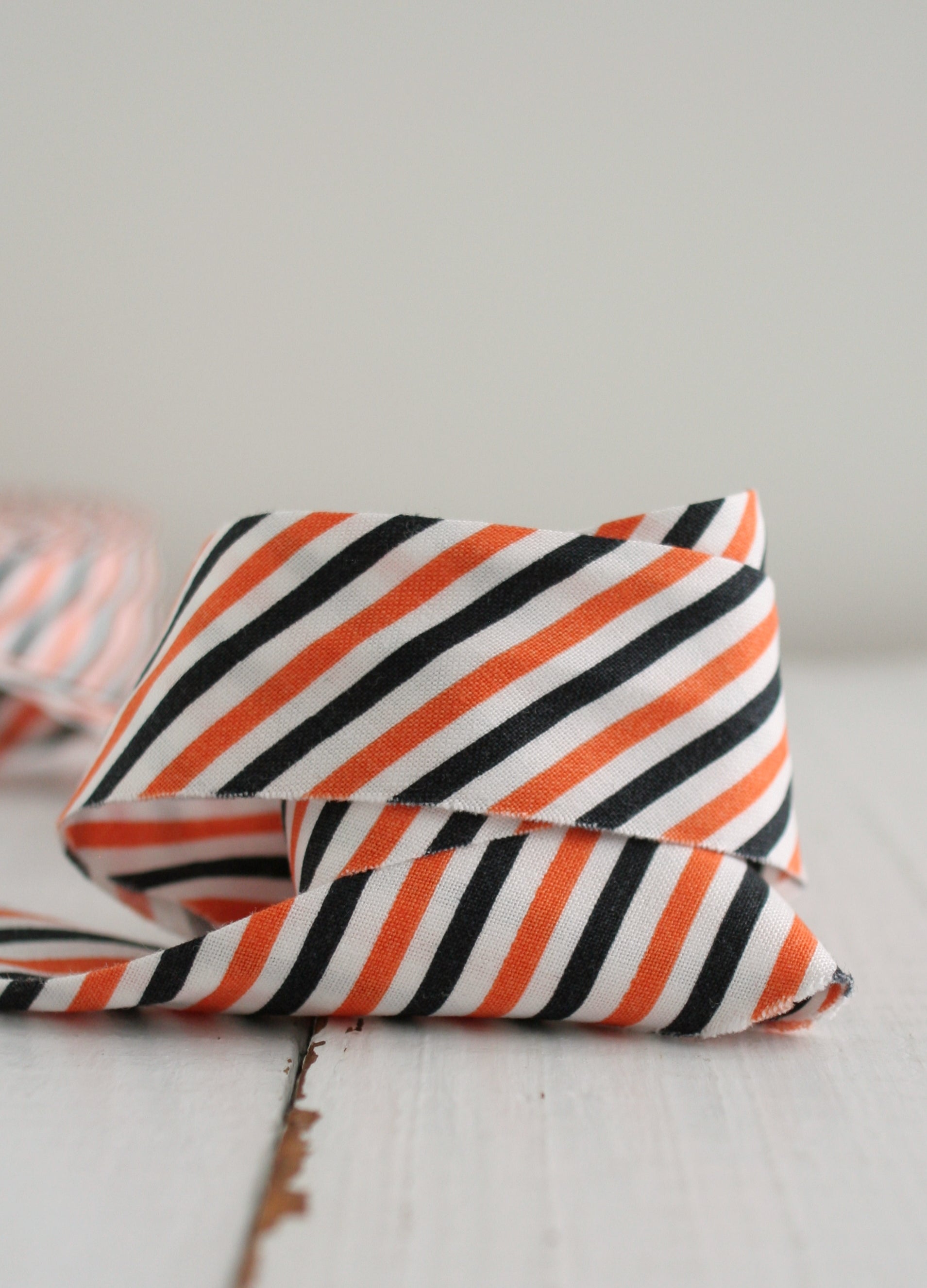 SALE Halloween Stripe 8 Yards