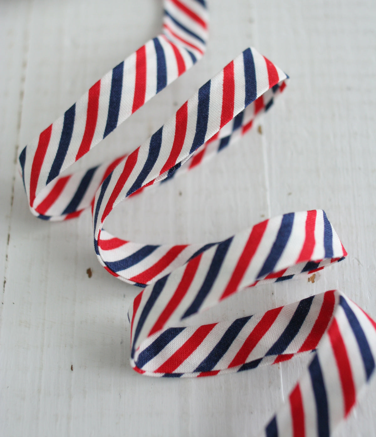 Navy &amp; Red Stripe