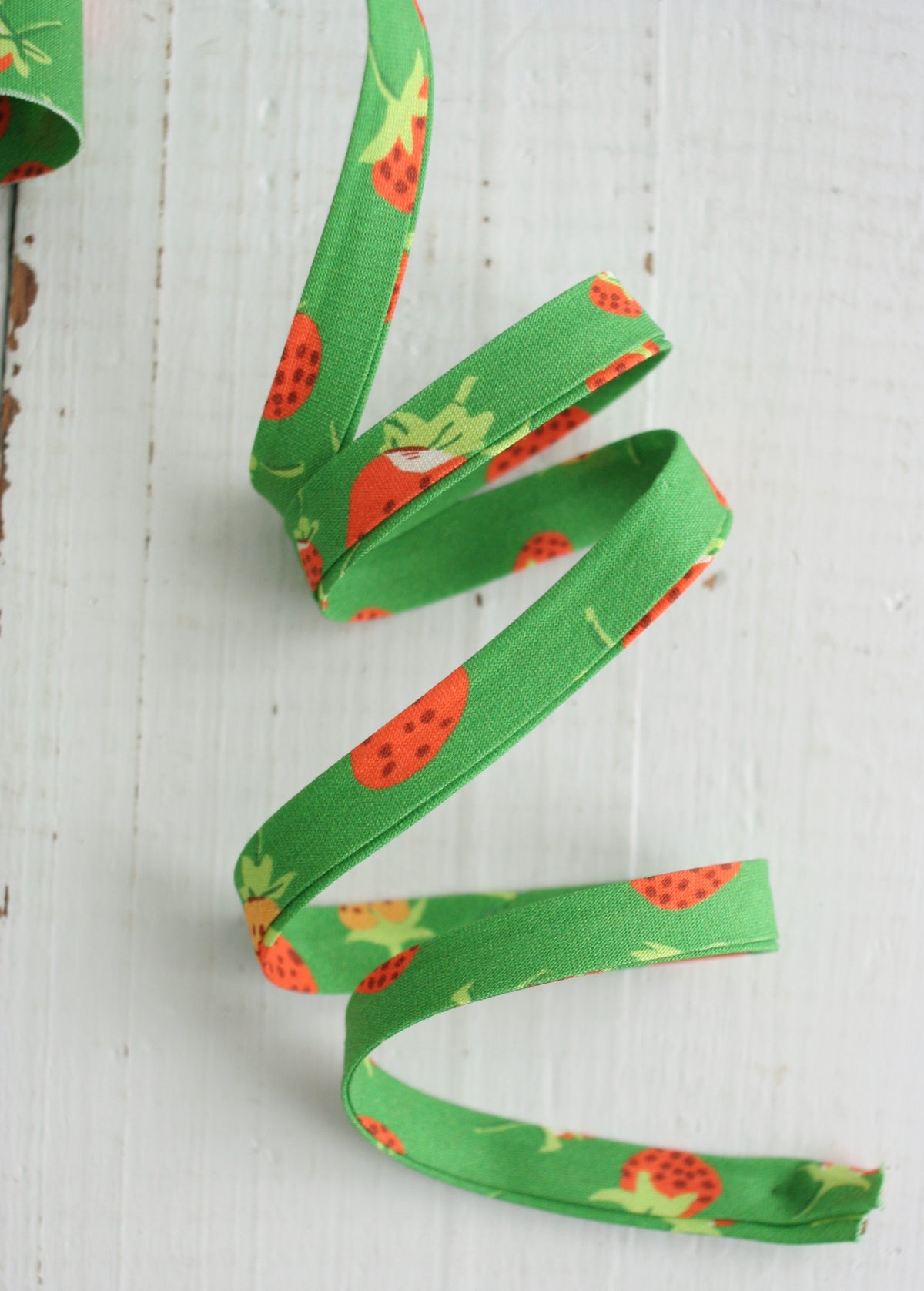 Strawberries in Green - Heather Ross