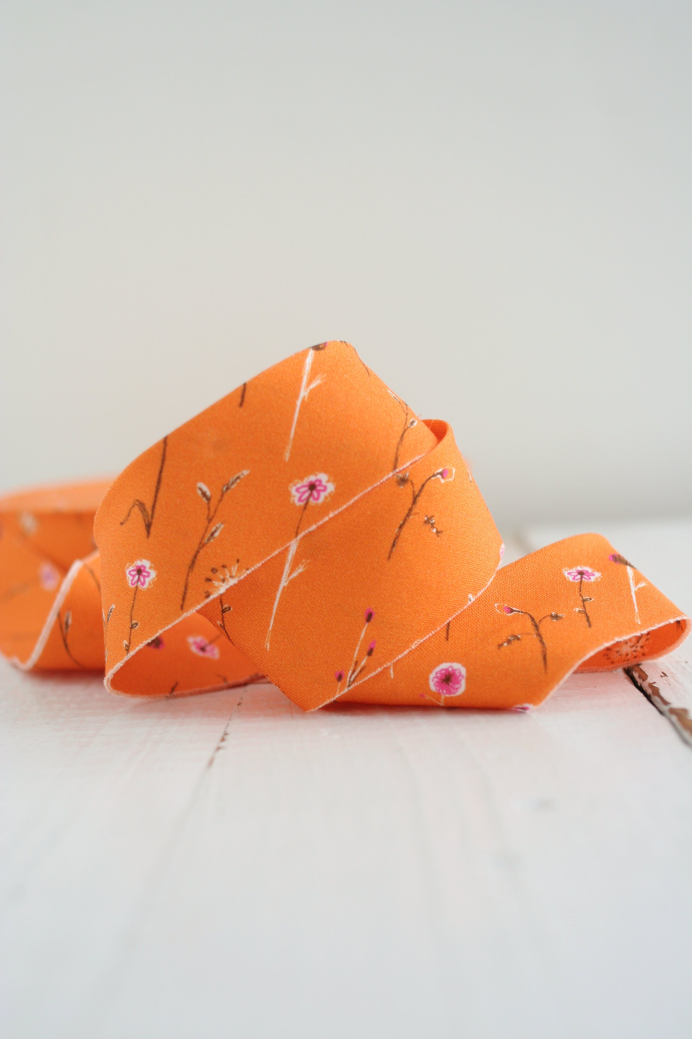 SALE Wildflowers in Orange - Heather Ross