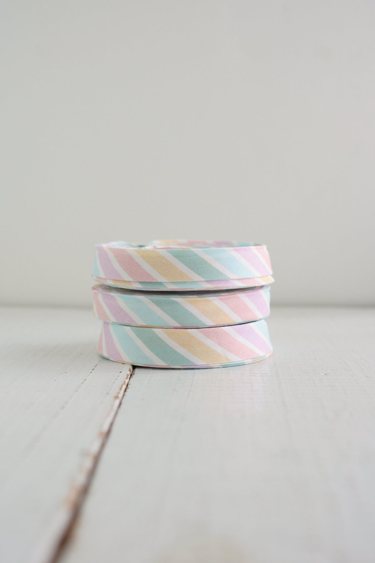 SALE Pastel Rainbow Stripe 6 Yards
