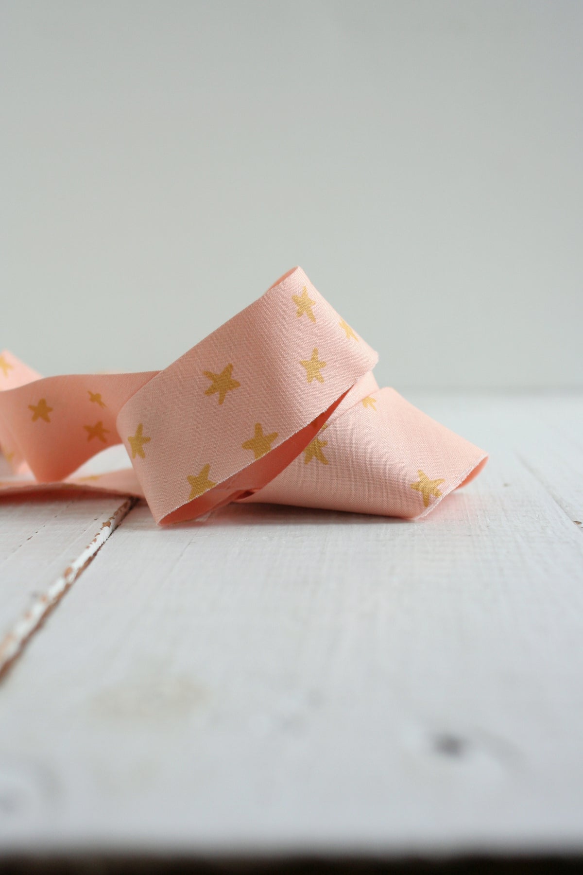 Starry Peach Bias Tape Bias Quilt Binding