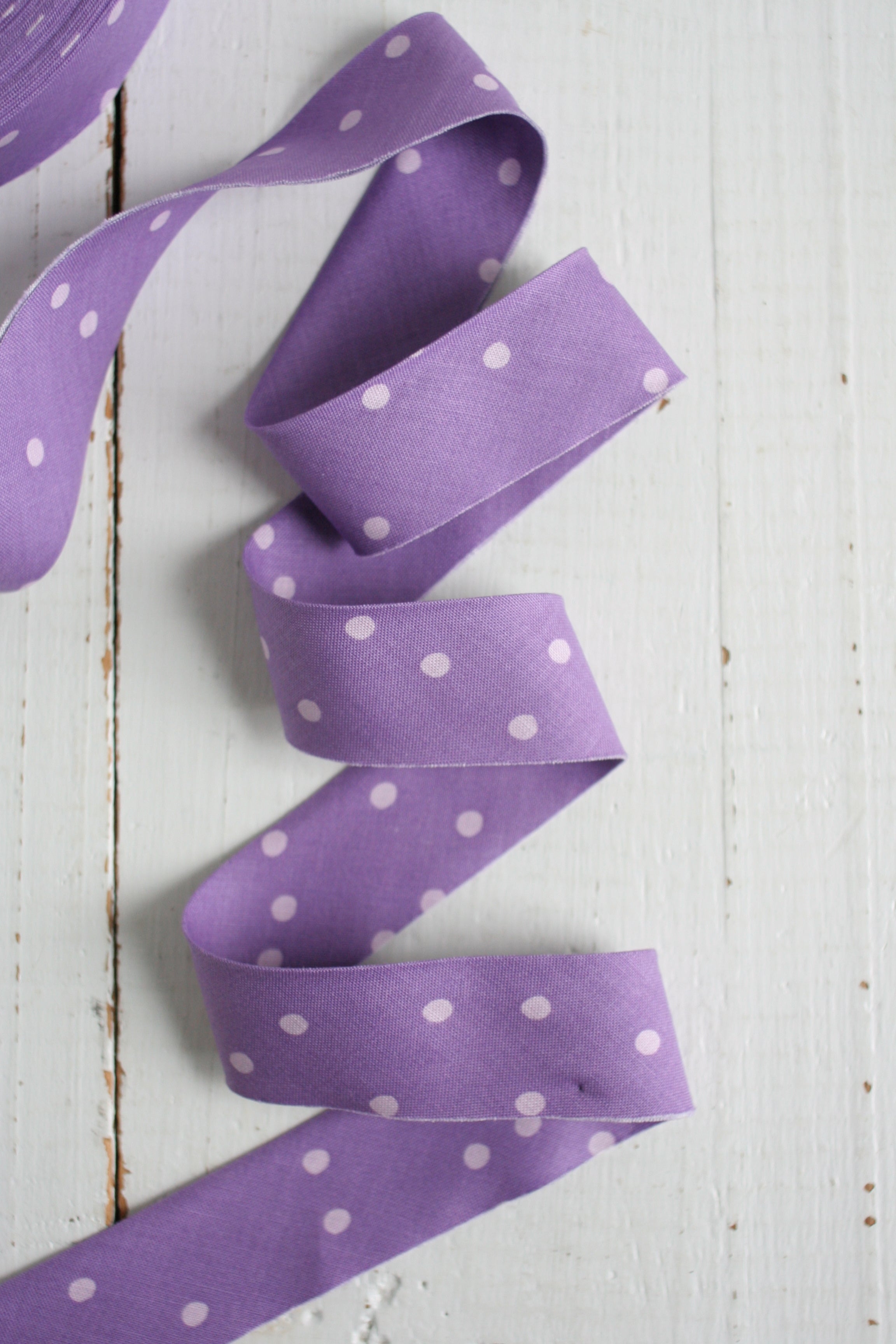 Purple Dot Bias Tape Bias Quilt Binding