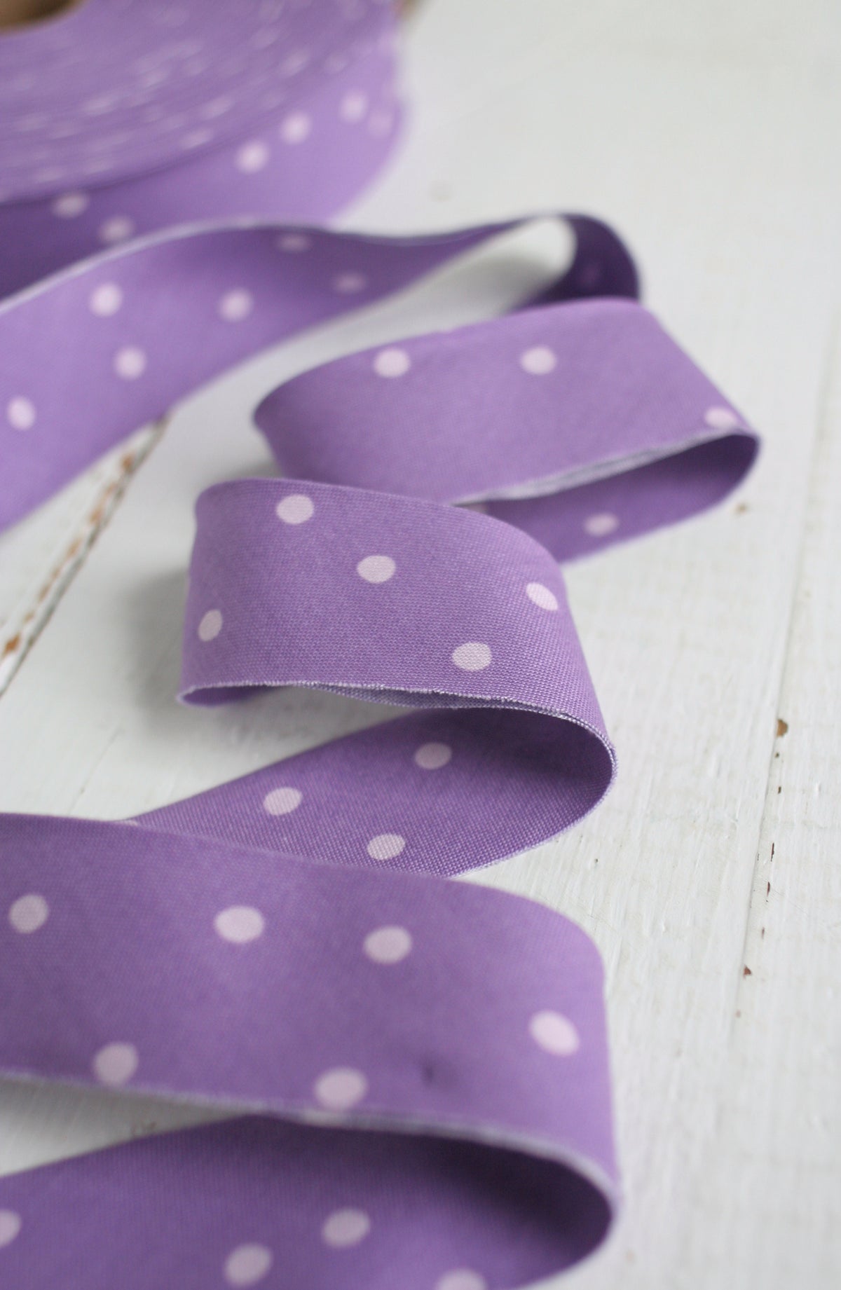 Purple Dot Bias Tape Bias Quilt Binding