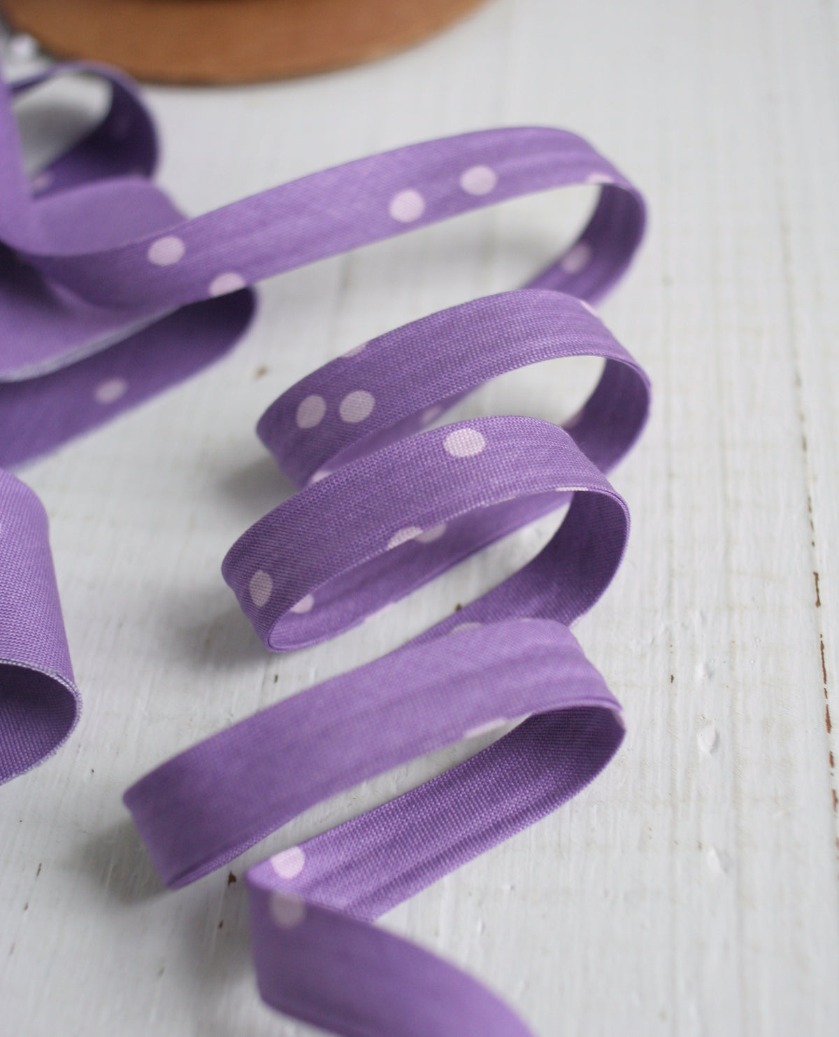 Purple Dot Bias Tape Bias Quilt Binding