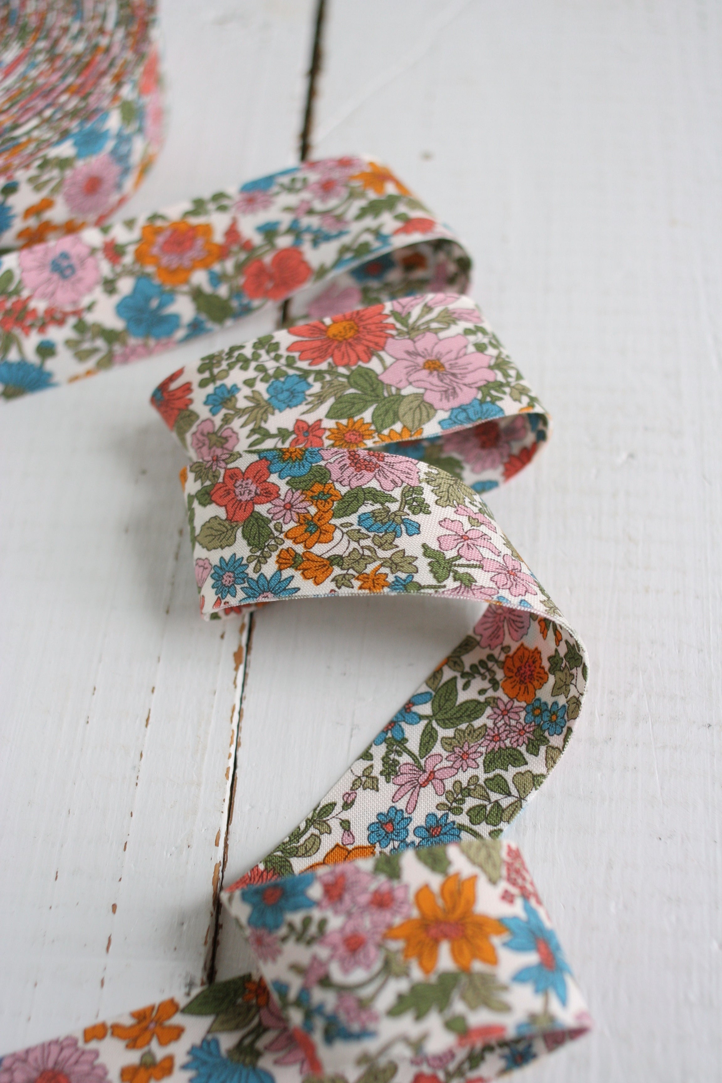 Liberty Annabell I Bias Tape & Quilt Binding, 100% Cotton