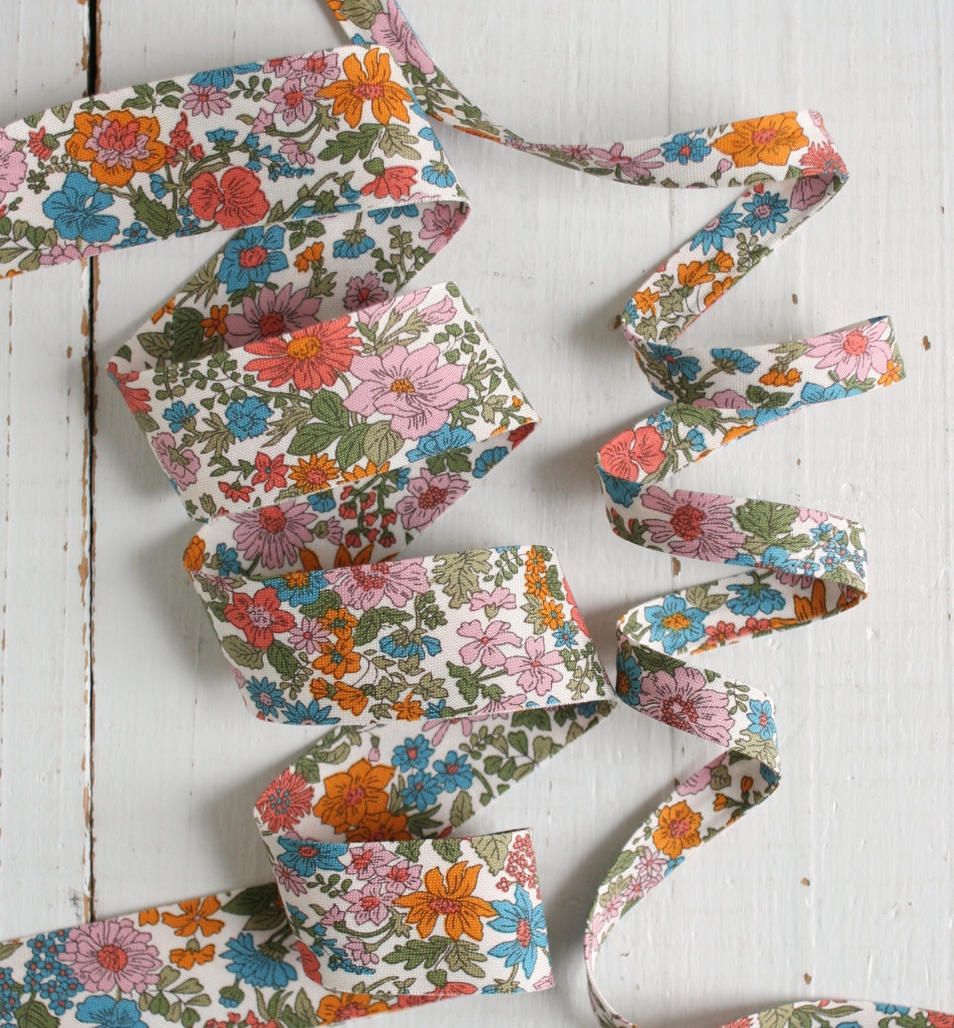 Liberty Annabell I Bias Tape & Quilt Binding, 100% Cotton