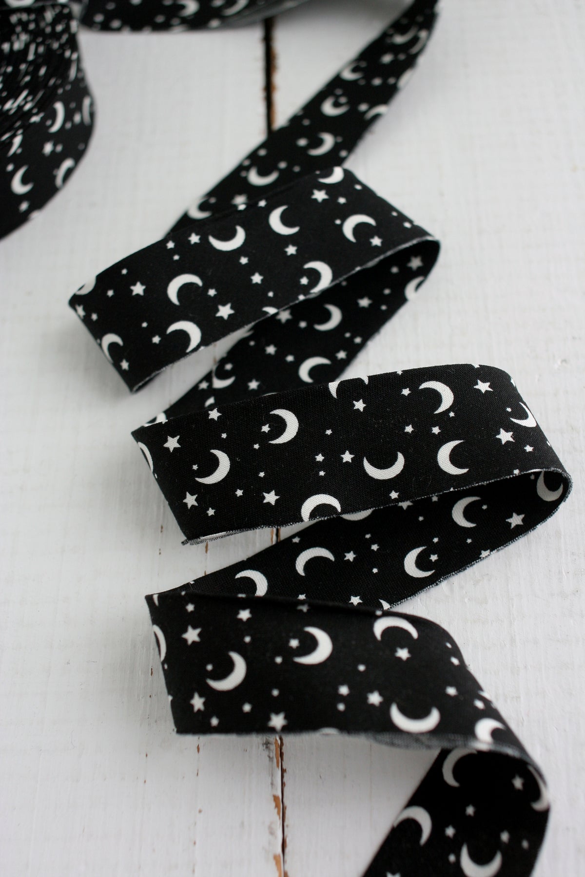 Moon & Stars Bias Tape Bias Quilt Binding