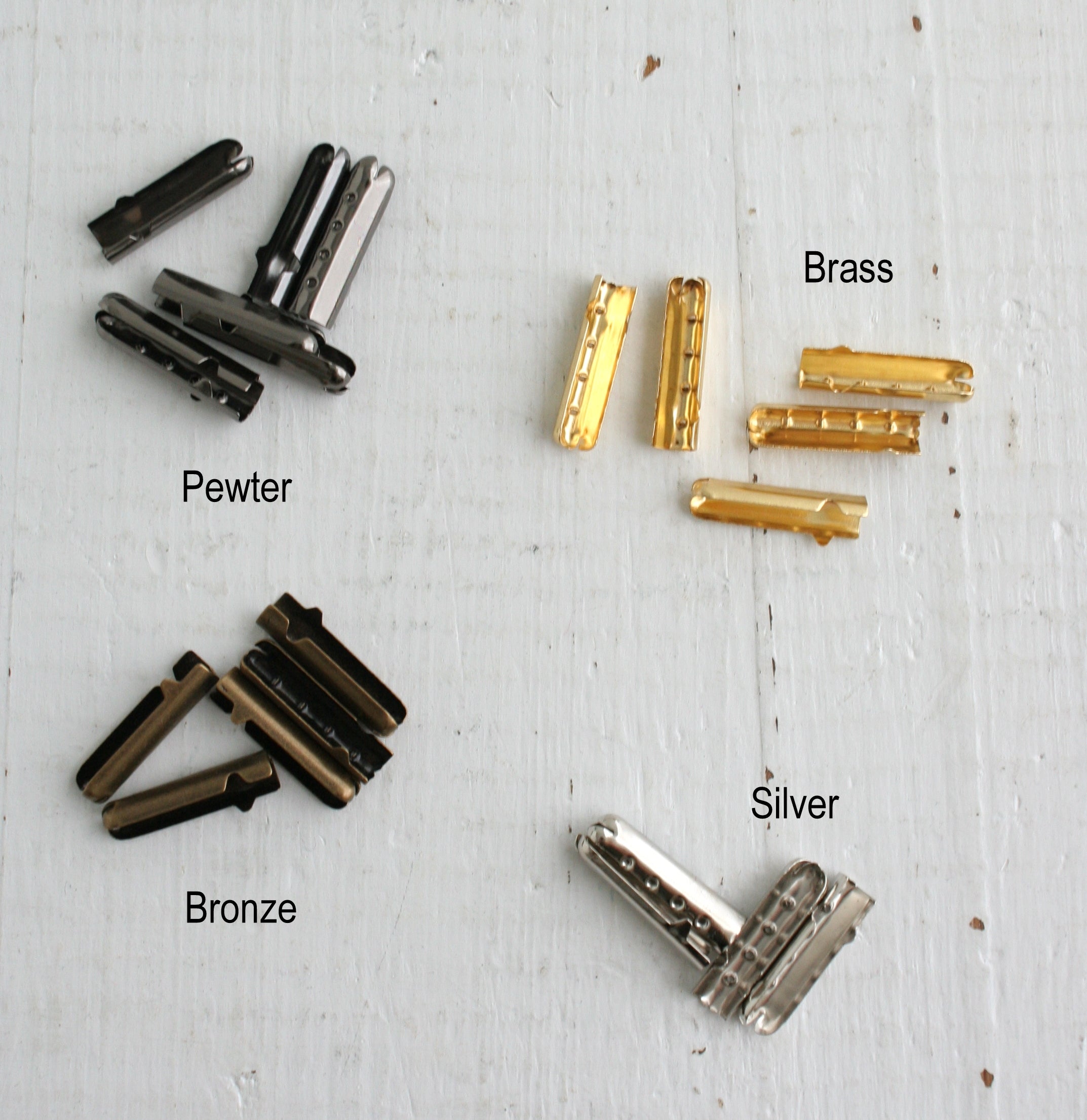 Shoe Lace Anglets (End Caps)